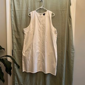 J Crew Sleeveless Denim Dress. Sz 20